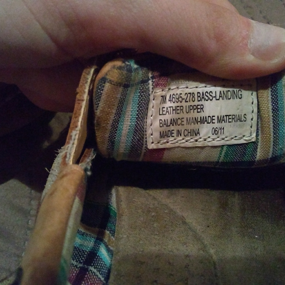 Bass shoes